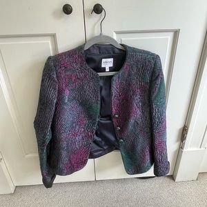 Armani jacket, multi colored, size 10